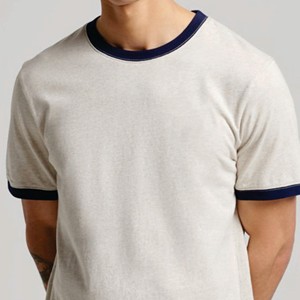 T-shirt pour homme 100% coton de qualité supérieure vierge surdimensionnée idéal pour les impressions personnalisées confortable et lourd pour la sérigraphie - Product Image 5