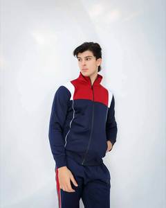 ชุดวอร์มผ้าฟลีซผ้าฝ้าย 100% สำหรับผู้ชาย ผลิตจากโรงงานขายส่ง เสื้อฮู้ดแบบมีซิป ผลิตจากโรงงานขายส่ง รับทำโลโก้ของคุณเอง - Product Image 3