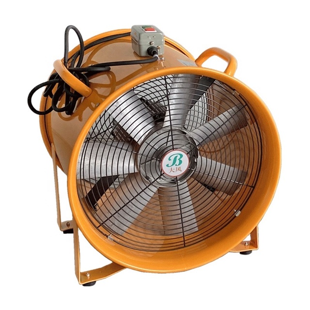 16" to 20" Industrial Portable Blower Axial Fan for Air Supply or Exhaust