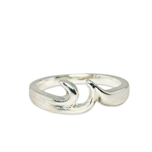 Anillos minimalistas de Plata de Ley 925, anillos de ola oceánica, gran precio, joyería al por mayor, anillos de plata de onda más vendidos - Product Image 1