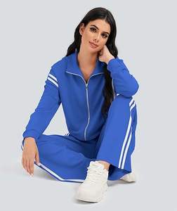 Conjuntos Deportivos de Alta Calidad al por Mayor OEM con Logotipo Personalizado, Chaqueta Deportiva con Cierre y Pantalones para Mujer, para Entrenamiento y Jogging - Product Image 6