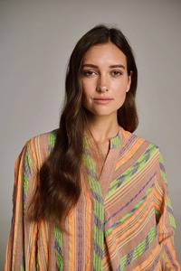 Nouvelle collection d'été Robe courte élégante et élégante avec poches pour femmes, parfaite pour les occasions décontractées et formelles - Product Image 3