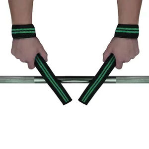 Customizable Wholesale Gym Training Wrist <b>Straps</b> Unisex Custom Quality Leather Weightlifting Padded Figure <b>Lifting</b> <b>Strap</b> - Product Image 6