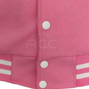 Chaqueta con letras para hombre de talla personalizada al por mayor, chaqueta con letras para uso en exteriores y con cuello levantado para hombre - Product Image 4