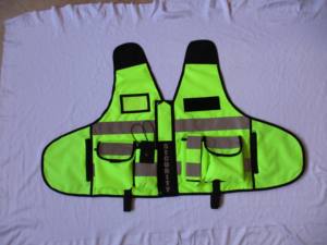 Chaleco de Seguridad Reflectante de Último Diseño con Logotipo Personalizado, Chaleco de Seguridad con Cremallera Frontal, Chalecos de Alta Visibilidad, Chaleco Táctico - Product Image 3