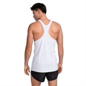 Marl Men Bodybuilding Stringer Débardeur Coton Biologique Gym Vest Sleeveless Workout Shirt Muscle Fit Training Tank Top - Product Image 3