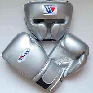 Ensemble de gants de boxe en cuir de vachette avec logo personnalisé de haute qualité, professionnel gagnant, y compris la tête et l'aine, vente en gros - Product Image 6