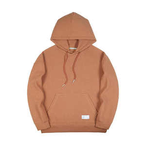 OEM Sportswear Sweatshirts à capuche vierges gaufrés thermiques brodés personnalisés pour hommes Sweatshirts à capuche légers en tissu tricoté gaufré de coton - Product Image 4