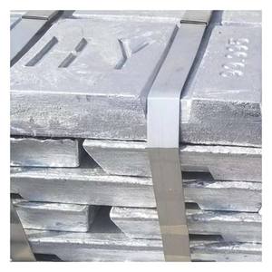 99.995% Lingotes de zinc puro para fundición a presión Recubrimiento de lámina galvanizada Paquetes de grado de exportación para aplicaciones de aleación de zinc - Product Image 5