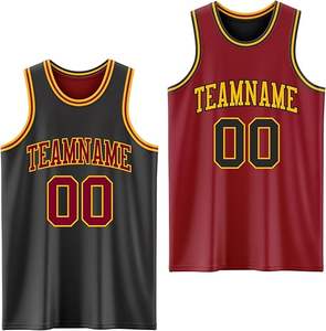 Maillot de basket-ball réversible personnalisé en gros respirant et dernier style imprimé Technics disponible dans toutes les tailles pour adultes - Product Image 5