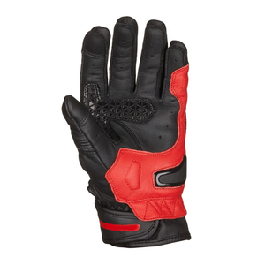 OEM Custom Genuine Goat Leather Unisex Motorbike Gloves Black Red Waterproof Breathable Winter Sports Gear - Product Image 3