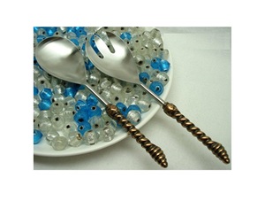 Ensemble de couverts en argent pur fait à la main pour hôtels et restaurants à des prix très Dieu pour un ensemble de 5 motifs anciens de haute qualité - Product Image 6