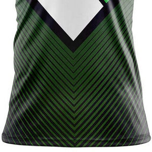 Camiseta de punto de manga corta con cuello redondo al por mayor, camisetas de sublimación de impresión de poliéster 2025 personalizadas, camisetas transpirables hechas de Pakistán - Product Image 4