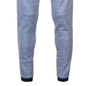 Pantalones de jogging de lona de alta calidad para hombre con logotipo personalizado estilo casual con cintura elástica Tipo de cintura media para ropa de gimnasio - Product Image 4