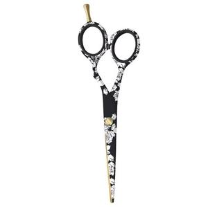 Ciseaux à moustache HERMANN MEDITECH en acier inoxydable recouvert de papier noir imprimé, outil de toilettage de précision, écologique et léger - Product Image 6