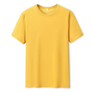 T-shirt vierge d'impression personnalisée de haute qualité 100 coton peigné hommes T-shirt en gros plaine en vrac chemises pour hommes T-shirt pour hommes - Product Image 3