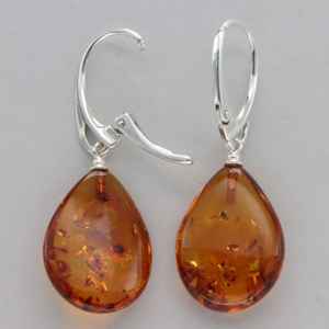 Pendientes de lágrima Pendientes de Plata de Ley 925 Joyas para mujeres y niñas Use en fiesta de boda, Hldi, Pendientes Mehendi - Product Image 2