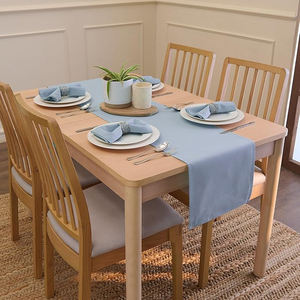 ผ้าปูโต๊ะงานแต่งงาน งานเลี้ยง งานตกแต่งบ้าน รูปทรงสี่เหลี่ยมผืนผ้า ผ้าฝ้ายแท้ 100% ออกแบบเองได้ จากผู้ส่งออกอินเดีย - Product Image 3