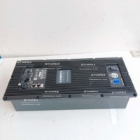 Module amplificateur de haut-parleurs actifs avec DSP, plaque de subwoofer simple de 18 pouces et 21 pouces, 4000 W, pour système de sonorisation actif