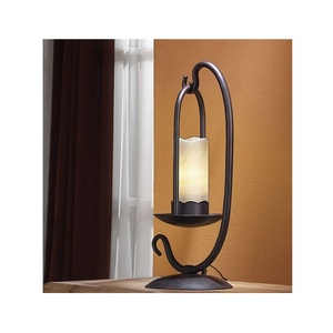 Porte-bougie en métal minimaliste moderne pour bougies chauffe-plat, bougies coniques et bougies piliers, adapté à la décoration de la maison, du bureau et de la chambre à coucher - Product Image 4
