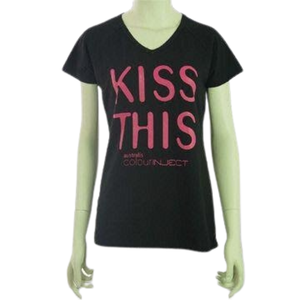 Camisetas de mujer de gran tamaño con logotipo personalizado, ropa de calle informal, camiseta superior, Camiseta holgada de moda, proveedor de Fabricante OEM - Product Image 6