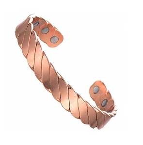 Copper <b>Bracelets</b> Gift for <b>Best</b> <b>Friend</b> Elegant Look Handmade Jewelry Round Shape Copper <b>Bracelet</b> Health Cuff <b>Bracelet</b> - Product Image 1