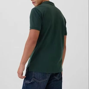 Polo de golf élastique extensible de haute qualité, imprimé de logo personnalisé OEM, chemises polo de golf à fleurs par sublimation - Product Image 1