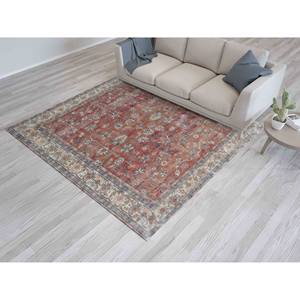 Tapis de style turc vintage : Tapis de couloir tribal antidérapant, tapis doux non tissé - Product Image 3