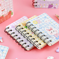 Mini carnet à spirale A7, bloc-notes de poche, journal d'écriture professionnel, papier vierge, petit agenda compact, notes quotidiennes de bureau