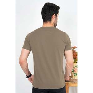 เสื้อยืดคอกลมผู้ชาย VINEY ผ้าฝ้ายเบสิค 100% เจอร์ซีย์เนื้อน้ำหนักเบา 300 กรัม พิมพ์ลายซิลค์สกรีน คุณสมบัติพื้นฐาน T-Ease - Product Image 4
