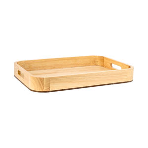 Plateaux à café en bois tendance de forme rectangulaire fabriqués en Inde Plateaux à café en bois fabriqués à la main pour hôtels et restaurants - Product Image 4