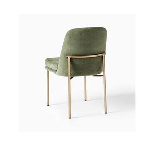 2024 diseño de tendencia silla para el hogar Pik terciopelo superior metal dorado patas brillantes uso hogar Hotel evento silla para el hogar a buen precio disponible - Product Image 5