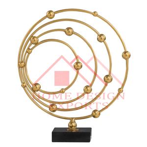 Escultura decorativa abstracta de Metal 2025 para escritorio Escultura de mesa de estilo moderno Escultura de Metal Proveedor al por mayor - Product Image 6