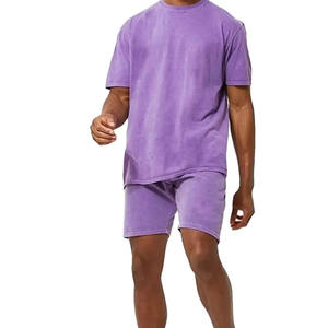 Ensemble de shorts de sport décontractés respirants pour hommes, mode été 2024, logo personnalisé, design uni - Product Image 3