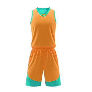 Conjunto de uniforme de baloncesto de verano para hombre personalizado pantalones cortos impresos BSCI de buena calidad con su propio diseño de logotipo - Product Image 1