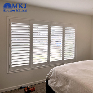 Tùy chỉnh sản xuất hàng loạt <span class=keywords><strong>PVC</strong></span> trồng màn trập bay cách cửa sổ cửa chớp cửa trượt trồng cửa chớp - Product Image 3