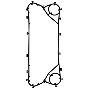 حشوات عالية الكفاءة من مادة NBR EPDM لقطع غيار المبادلات الحرارية اللوحية مع ضمان لمدة عام صنع في الصين - Product Image 5