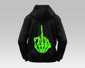 Sudadera con Capucha Unisex, Mezcla de Algodón, Felpa Cepillada, Corte Holgado, Uso Diario - Product Image 5