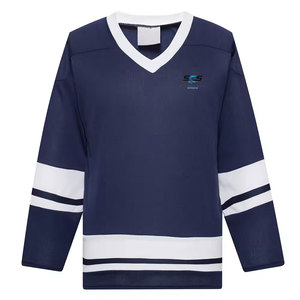 Créez votre propre maillot de hockey sur glace personnalisé avec le nom de votre équipe, design populaire, maillots de hockey sur glace unis - Product Image 2