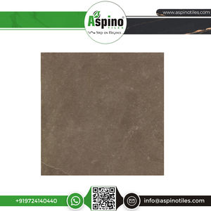 Athènes marron 600x600mm carreaux de mur de style moderne de luxe finition mate haute résistance impact de l'eau anti-dérapant élégant salle de bain école - Product Image 5