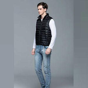Chaleco Acolchado de Lona de Peso Medio para Hombre, Más Vendido, Informal, para Otoño e Invierno, con Cremallera, Ligero y Transpirable - Product Image 5