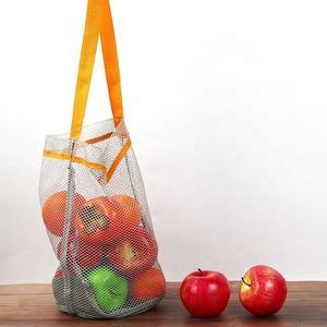 Bolsa de Red de Algodón Ecológica con Tamaño Personalizable, Portátil y Reciclable para Cosméticos y Juguetes - Product Image 1