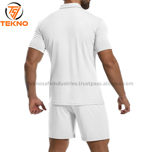 Ensemble court 2 pièces personnalisé ensemble de survêtements de sports d'été pour hommes vente en gros de survêtements survêtements unis pour hommes - Product Image 2