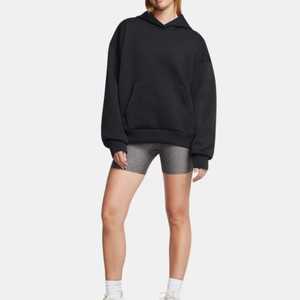 Sudadera Informal con Capucha para Mujer, 100% Algodón, Manga Larga, Talla Grande, Antiarrugas, Felpa, para Entrenamiento, Gimnasio, Otoño - Product Image 6