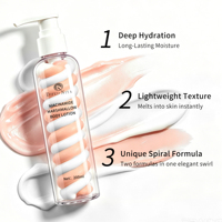Lotion Corporelle Éclaircissante Naturelle 200ml Hydratant Illuminateur Hypoallergénique pour Peaux Sensibles Formule Végétalienne