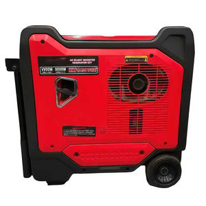 NUEVO Generador Inverter Silencioso de 9kw con Asas y Ruedas, Motor de 174cc, 50/60Hz, Arranque Eléctrico de 12V CC - Product Image 3