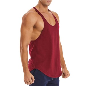 Haute qualité sans manches Gym Stringer hommes débardeurs pour l'entraînement et le Fitness course sport Stringer Fitness vêtements - Product Image 4