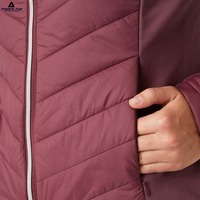 Neuer schein ung Damen Daunen jacke Puffer Jacken Standard Bomber jacke Gestrickte Damen Winter mäntel Hooded Light Plus Size Regular