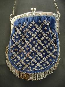 Pochette à main vintage brodée de style bohème avec perles, design fantaisie, doublure, pour mariage, fête, vente en gros - Product Image 5