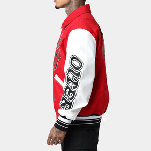 Chaquetas Varsity de Lana de Alta Calidad para Hombre, Estilo Letterman con Logotipo Personalizado, Moda Deportiva, Nueva Colección, Estilo Urbano, para Invierno - Product Image 5